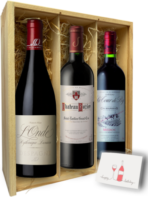 Wijn cadeau Bordeaux Kaartje